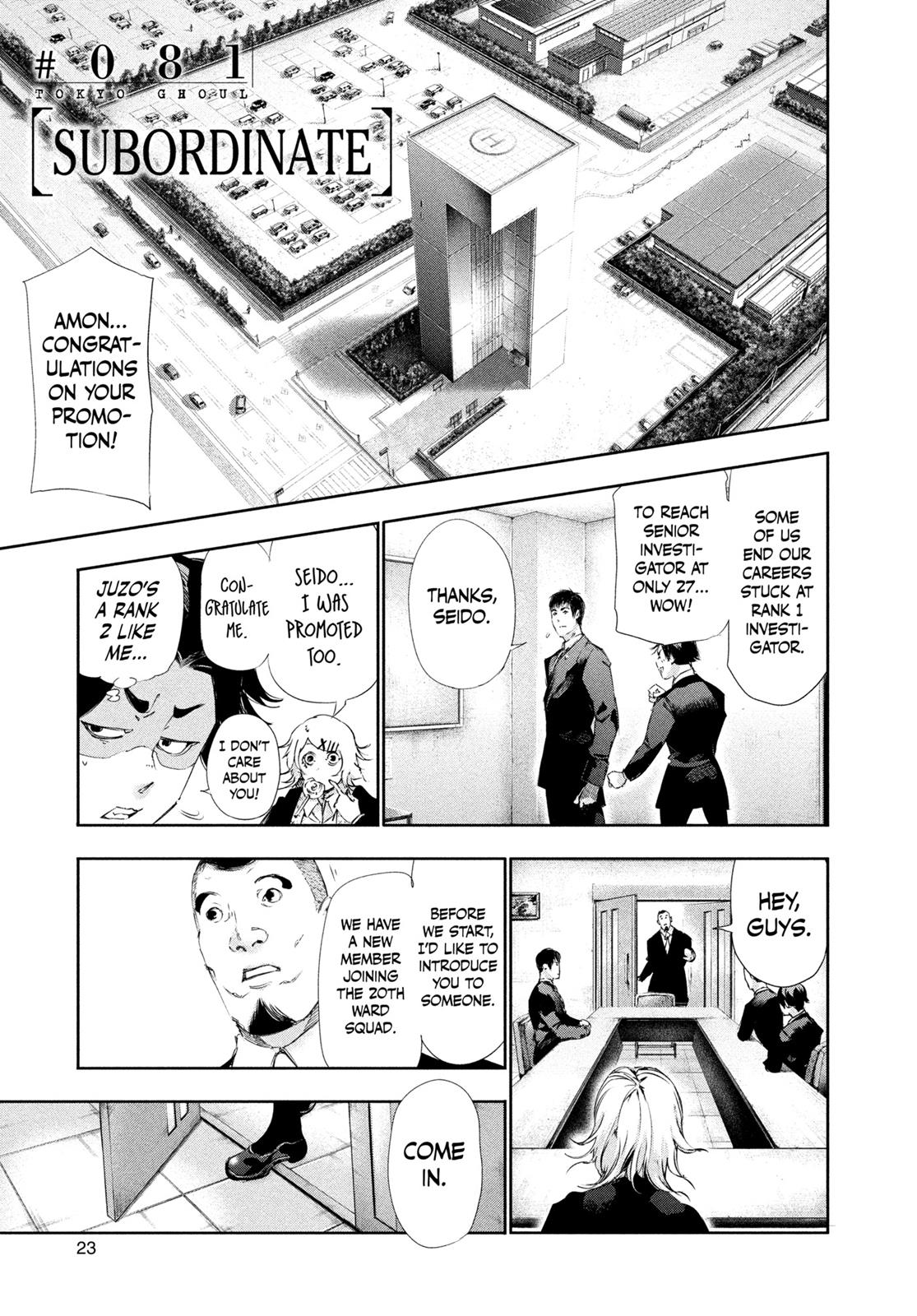 Read Tokyo Ghoul EN Manga Online