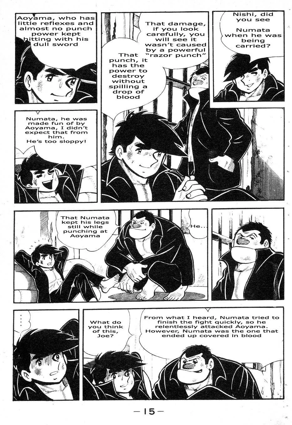 Read Tomorrow's Joe EN Manga Online