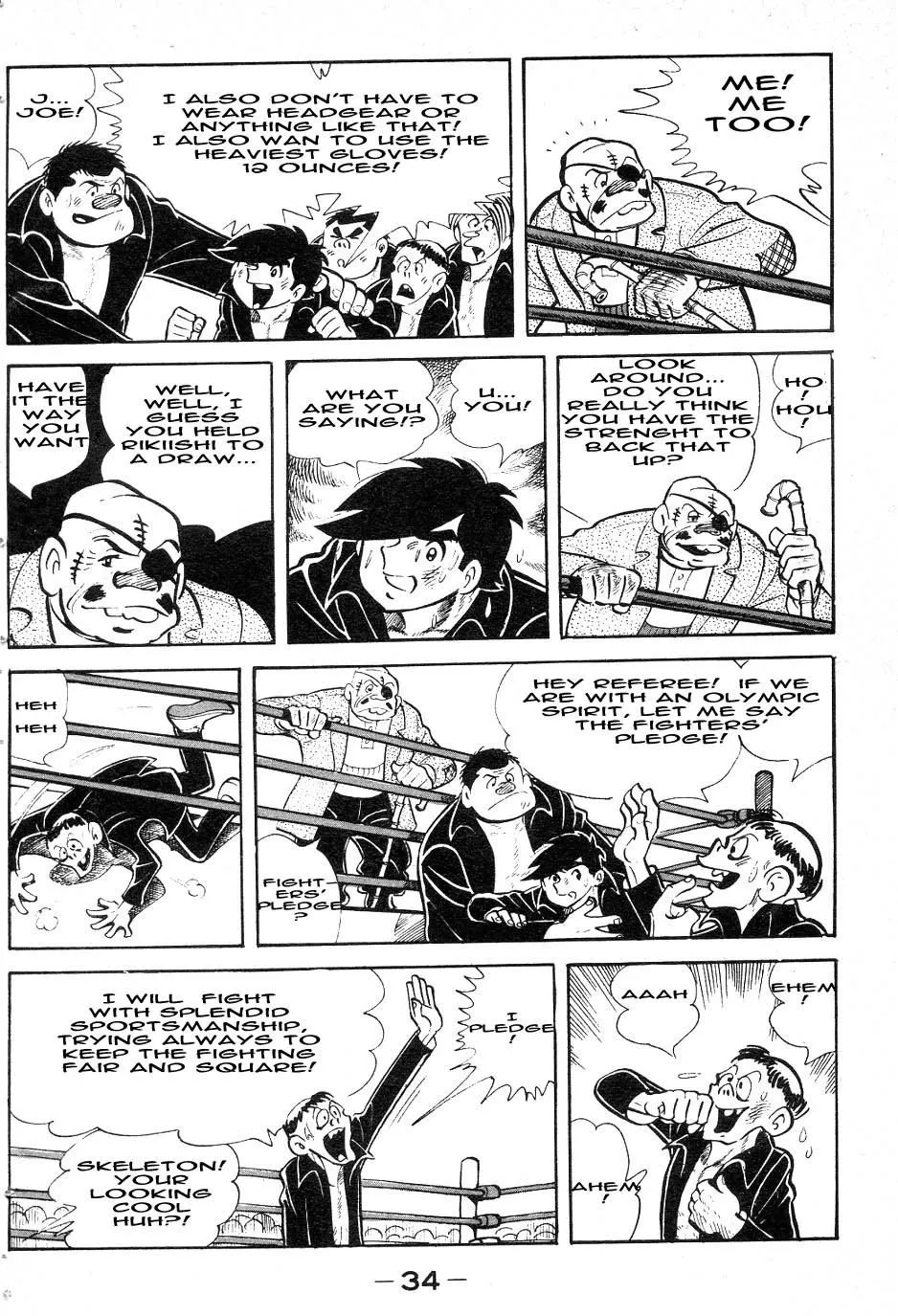 Read Tomorrow's Joe EN Manga Online