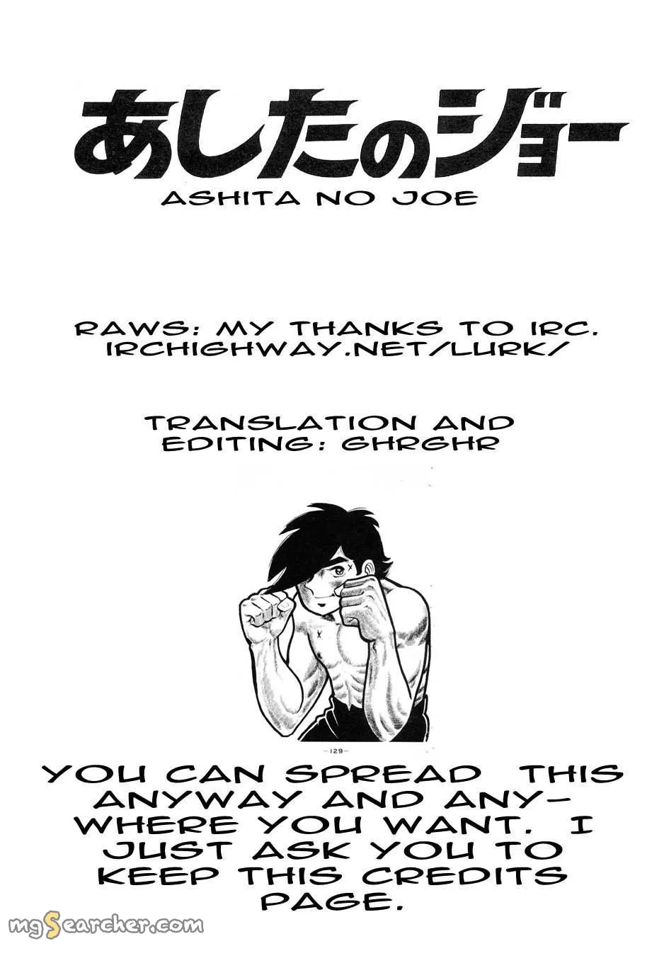 Read Tomorrow's Joe EN Manga Online