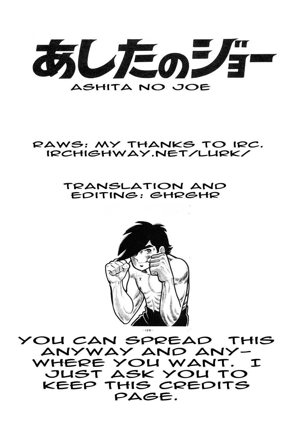 Read Tomorrow's Joe EN Manga Online