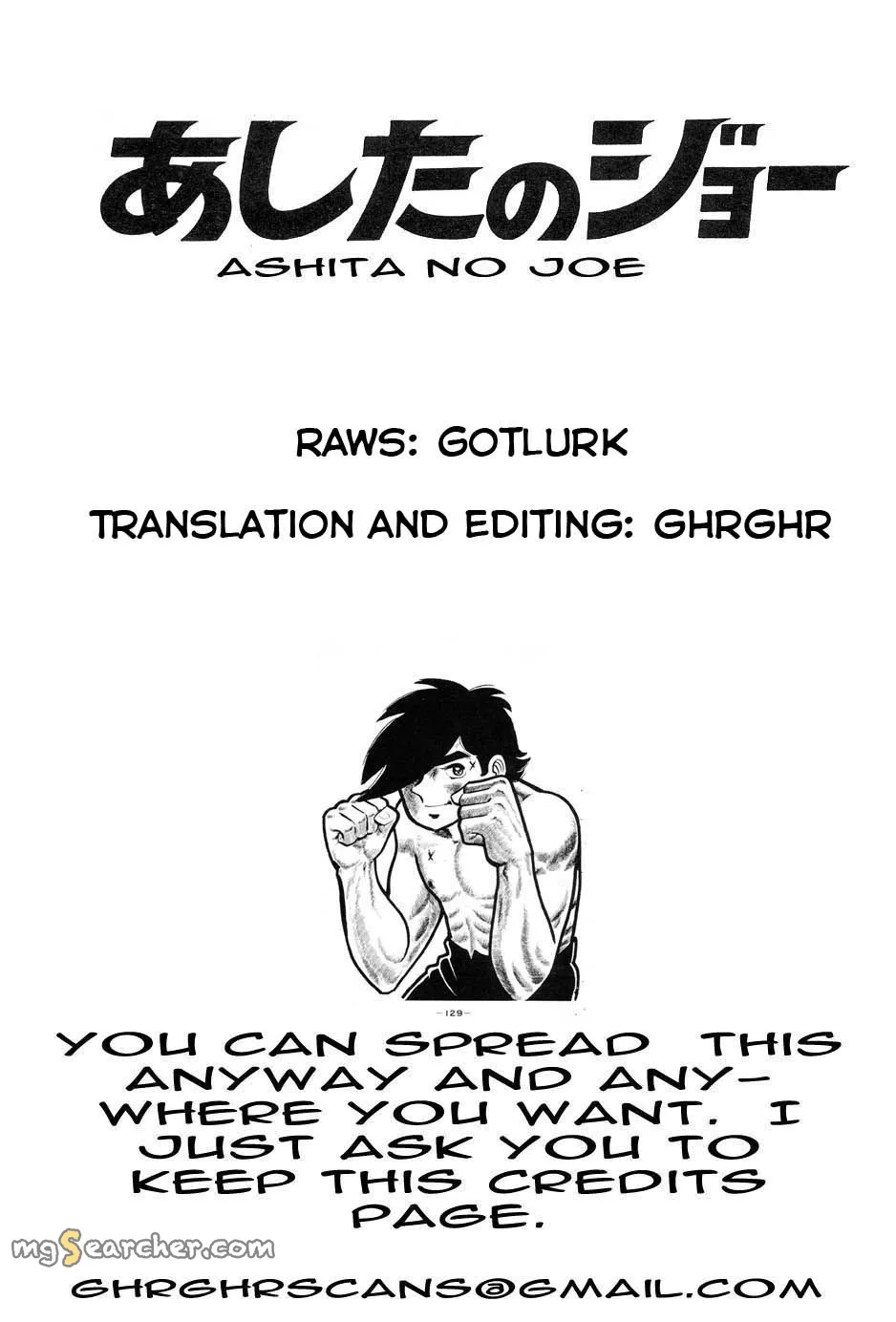 Read Tomorrow's Joe EN Manga Online