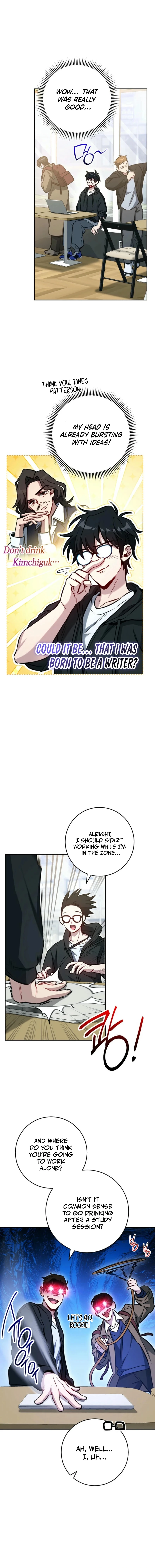 Read Top Ranker’s Life Guide for Aspiring Writers Manga Online