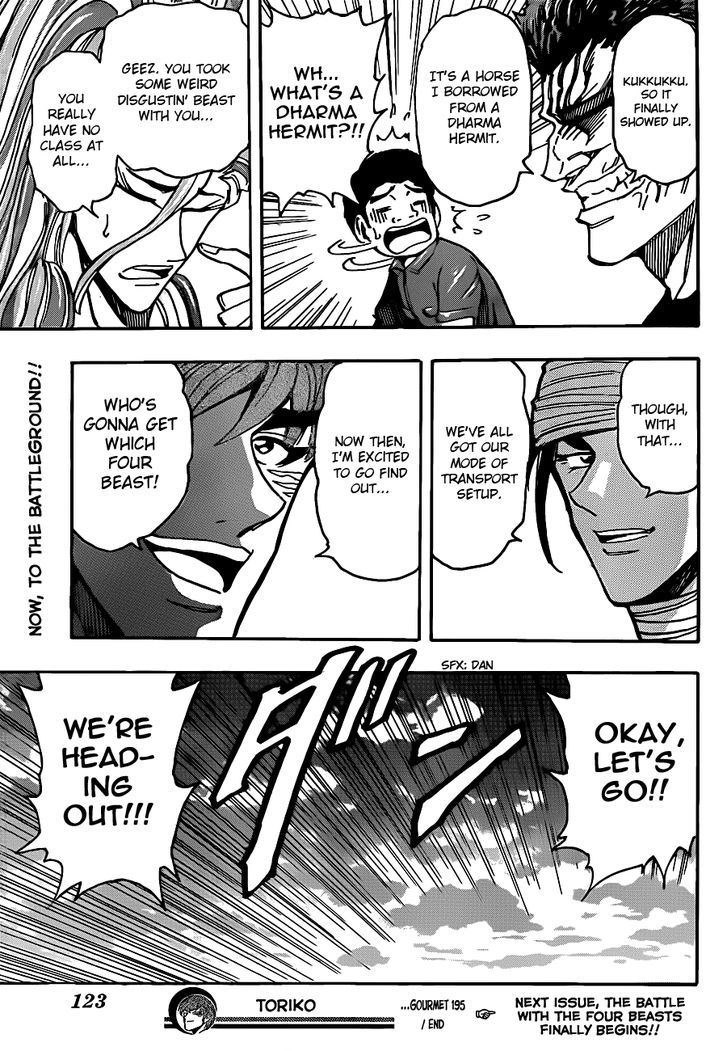 Read Toriko EN Manga Online