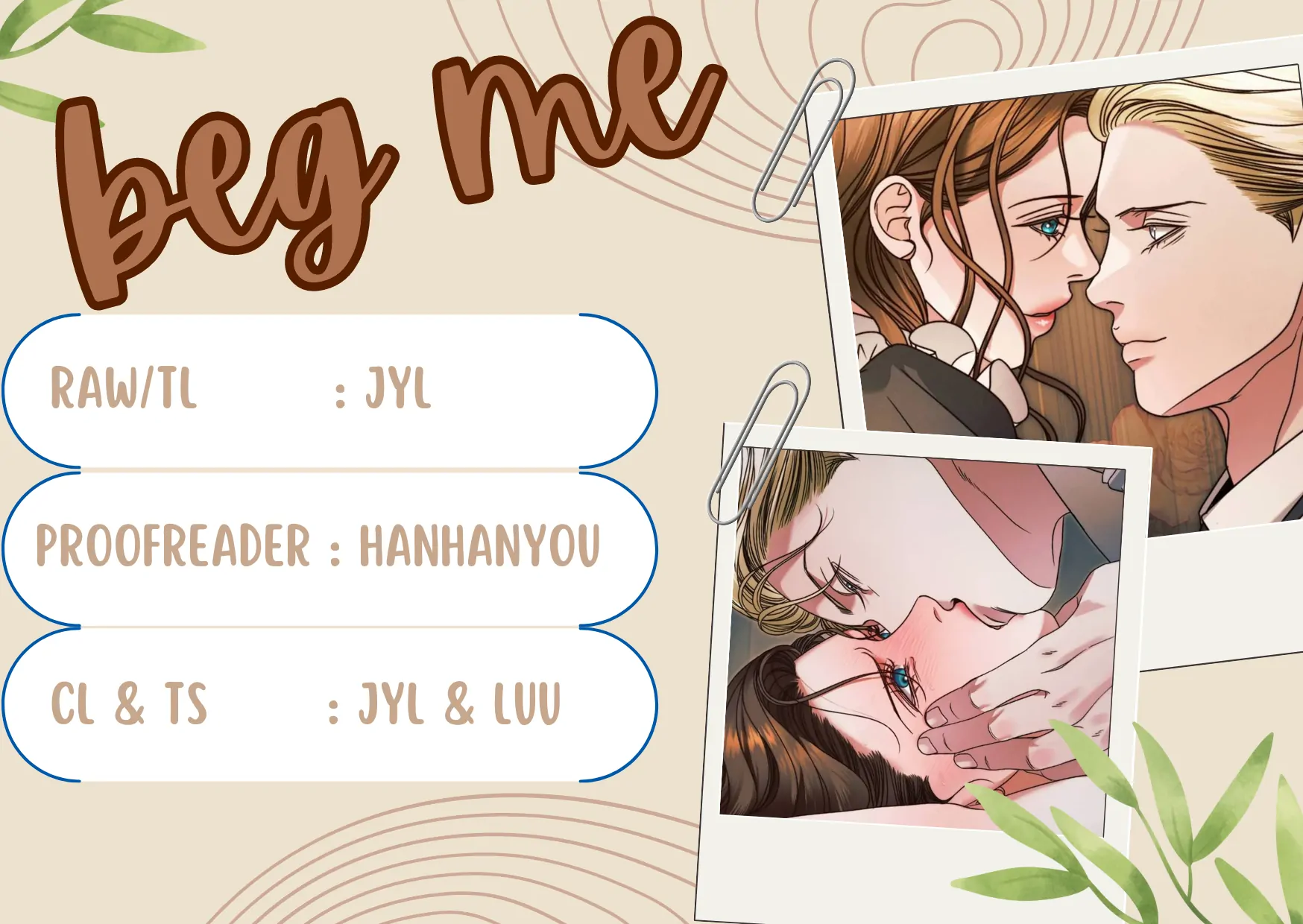 Read Try Begging EN Manga Online
