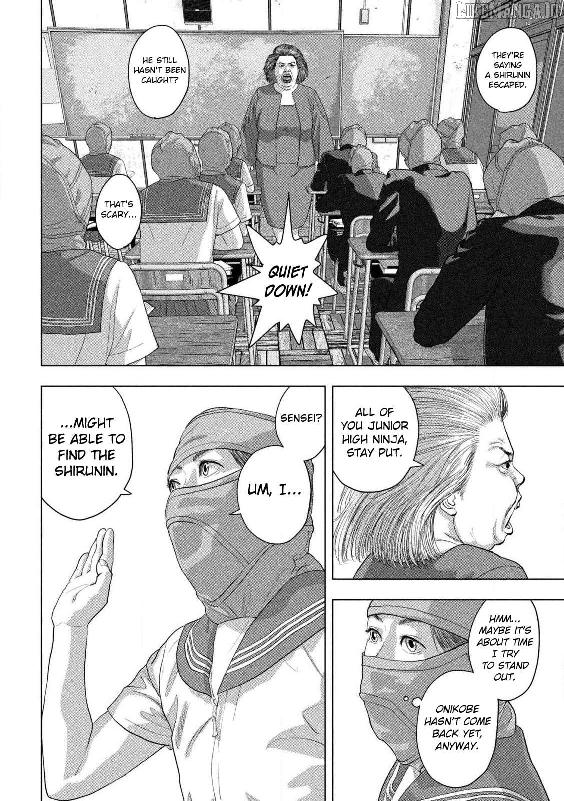 Read Under Ninja EN Manga Online