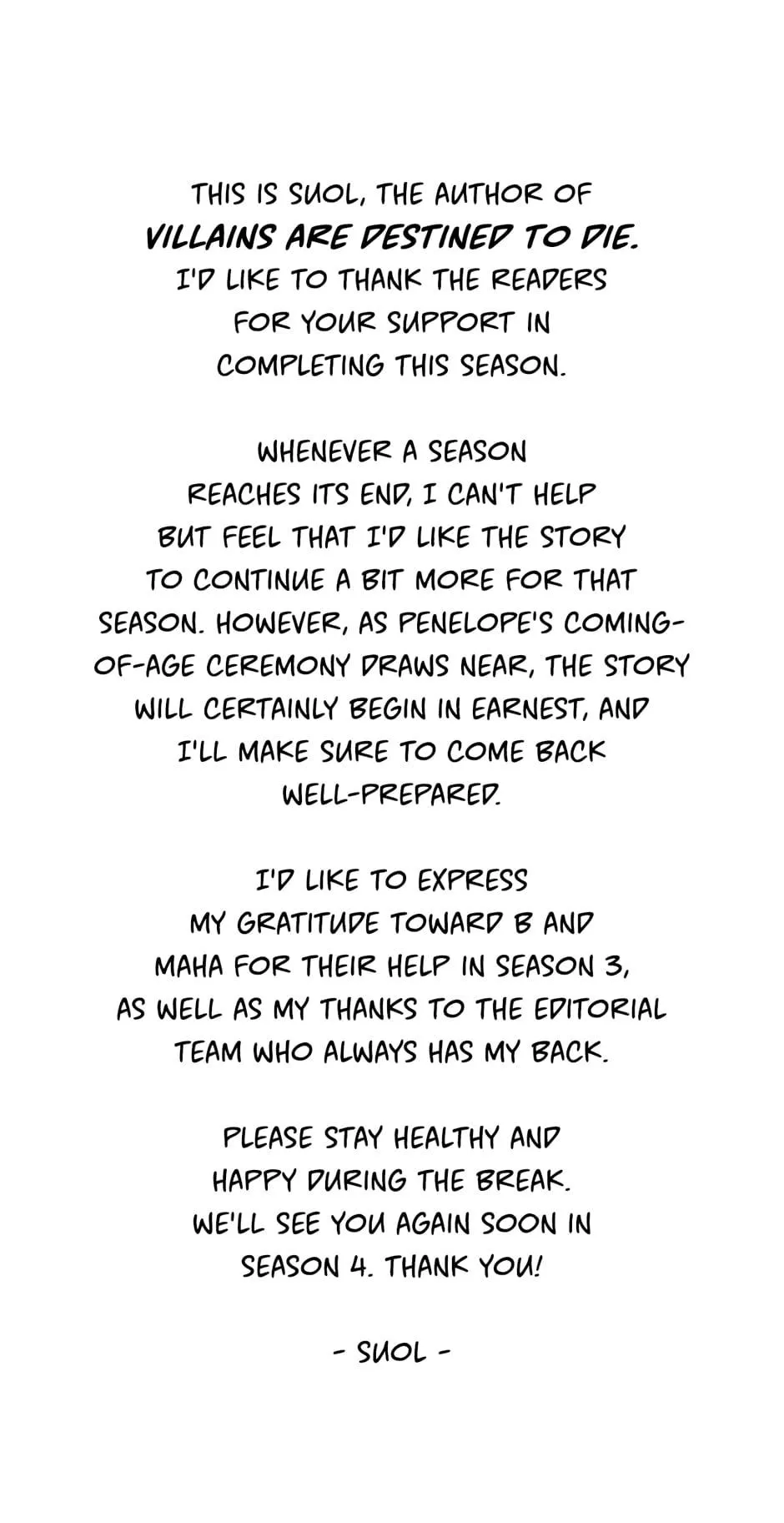Read Villains Are Destined to Die Manga Online