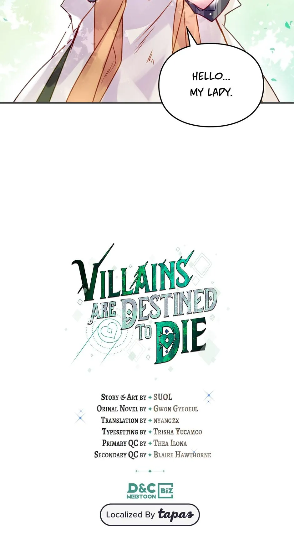 Read Villains Are Destined to Die Manga Online