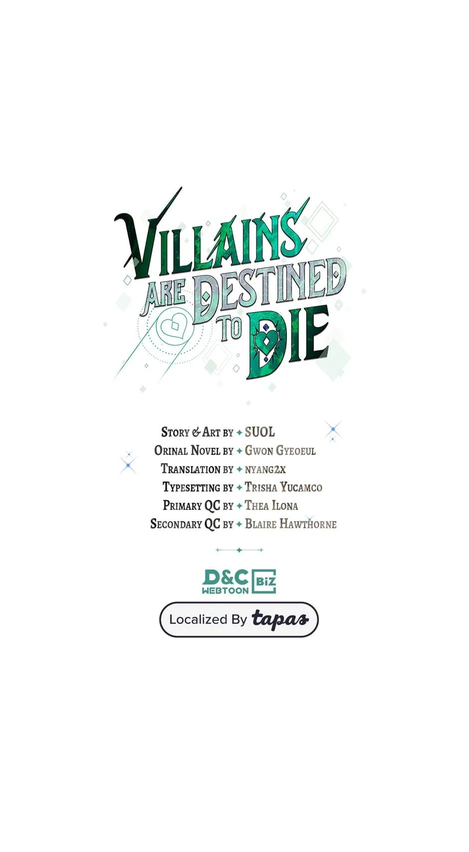 Read Villains Are Destined to Die Manga Online