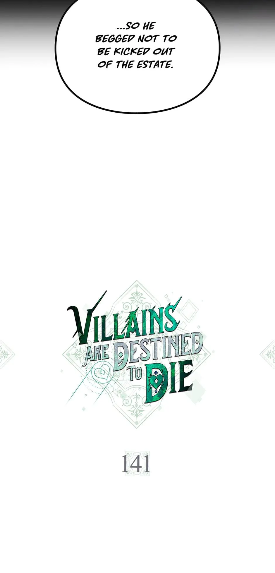 Read Villains Are Destined to Die Manga Online