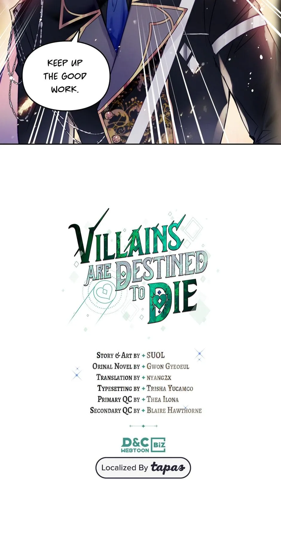 Read Villains Are Destined to Die Manga Online