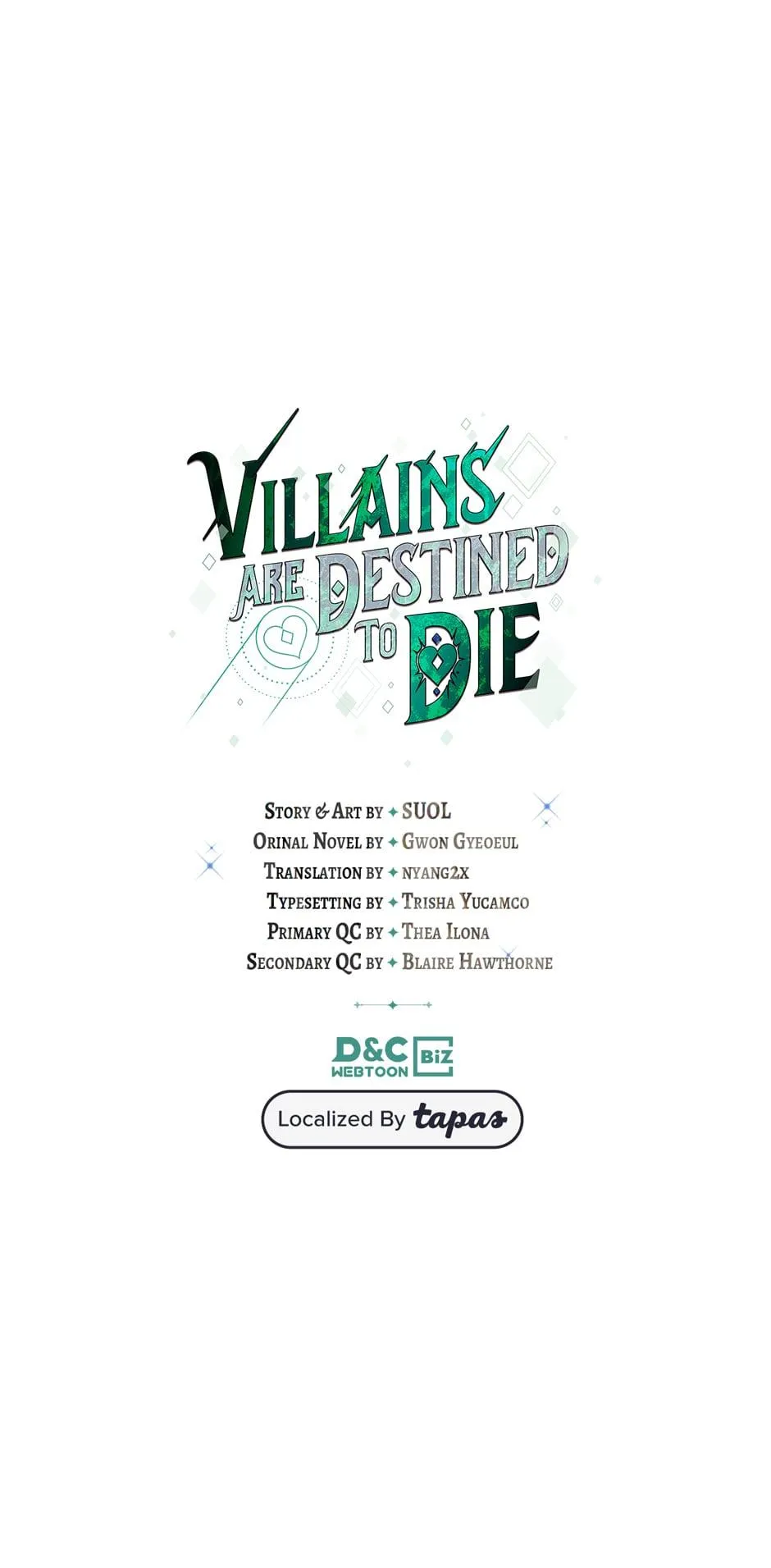 Read Villains Are Destined to Die Manga Online