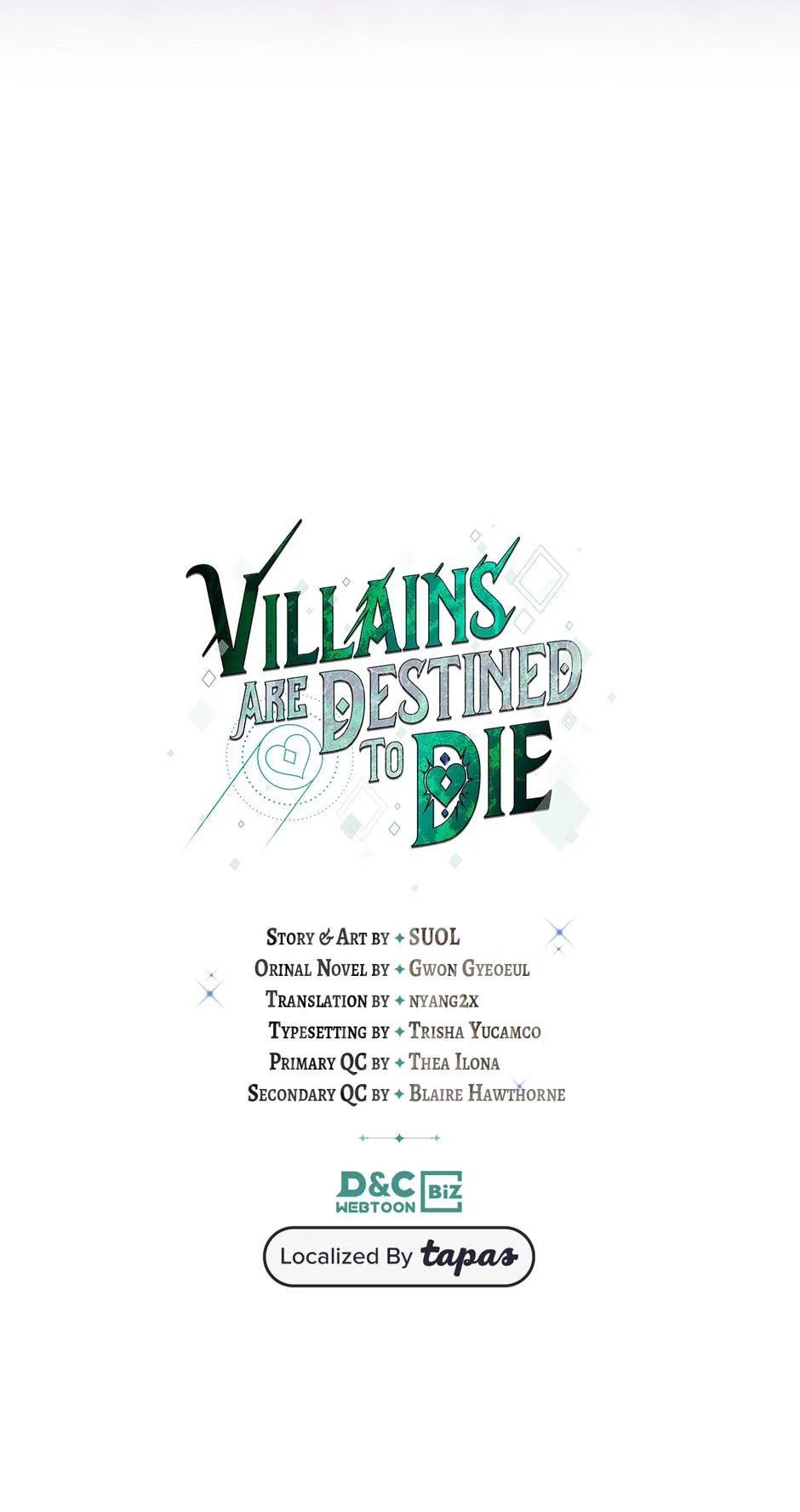 Read Villains Are Destined to Die Manga Online