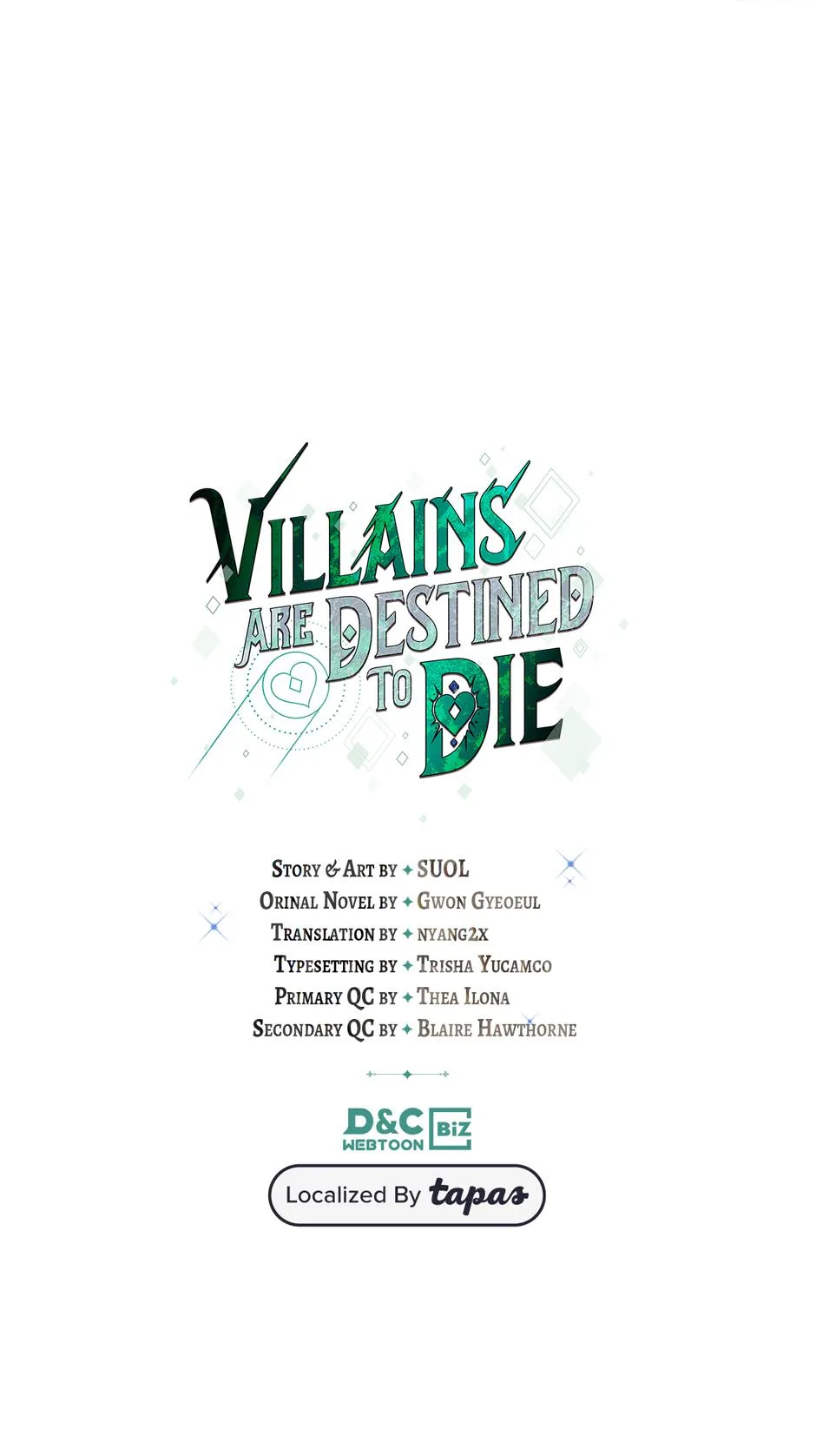 Read Villains Are Destined to Die Manga Online