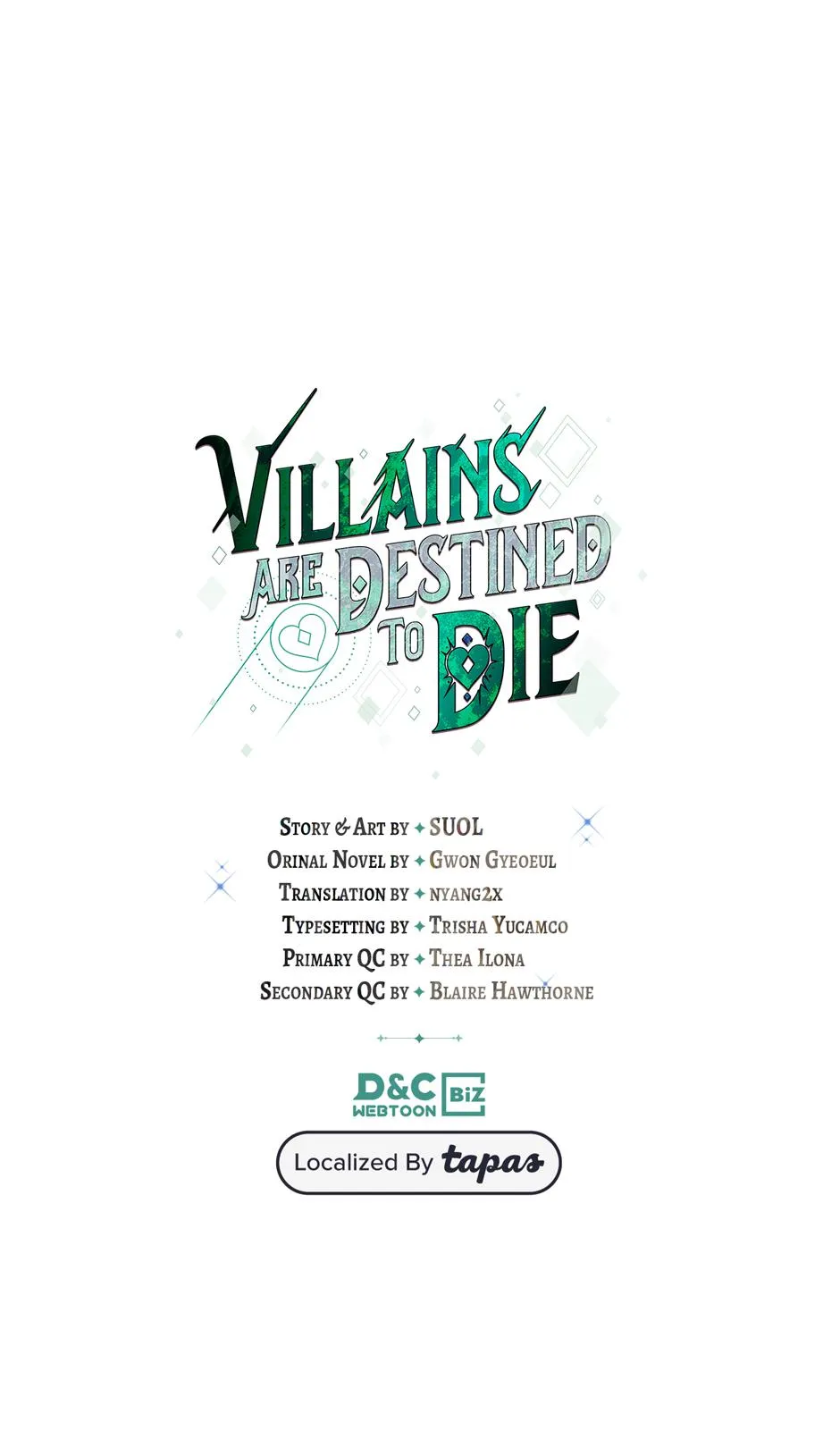 Read Villains Are Destined to Die Manga Online