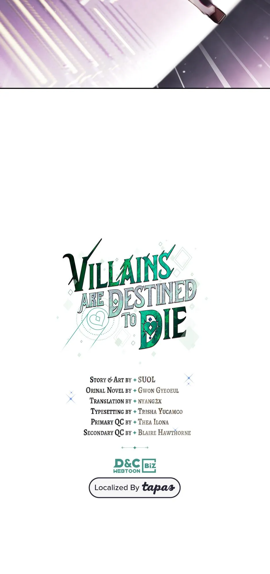 Read Villains Are Destined to Die Manga Online