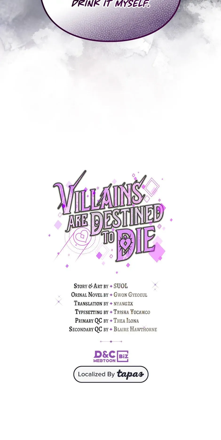 Read Villains Are Destined to Die Manga Online