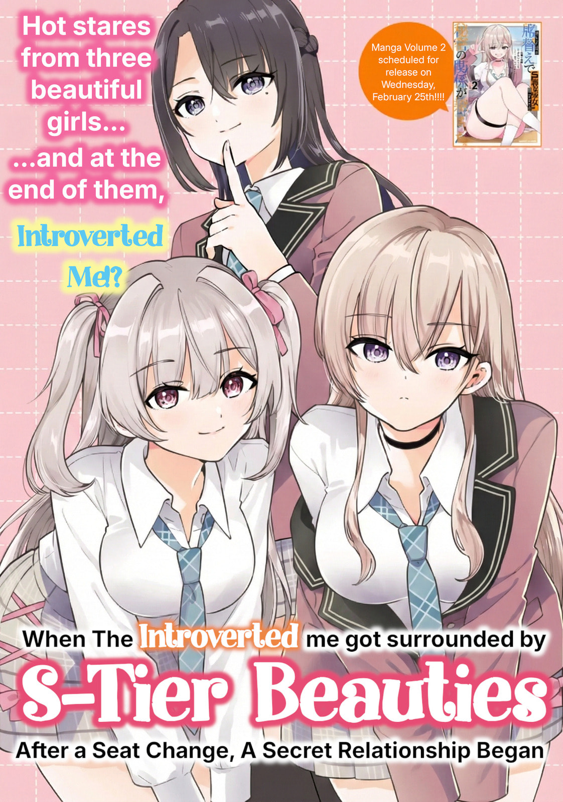 Read When the Introverted Me Got Surrounded by S-Tier Beauties After a Seat Change, a Secret Relationship Began Manga Online