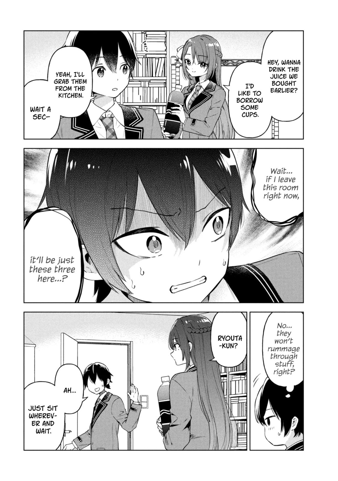 Read When the Introverted Me Got Surrounded by S-Tier Beauties After a Seat Change, a Secret Relationship Began Manga Online