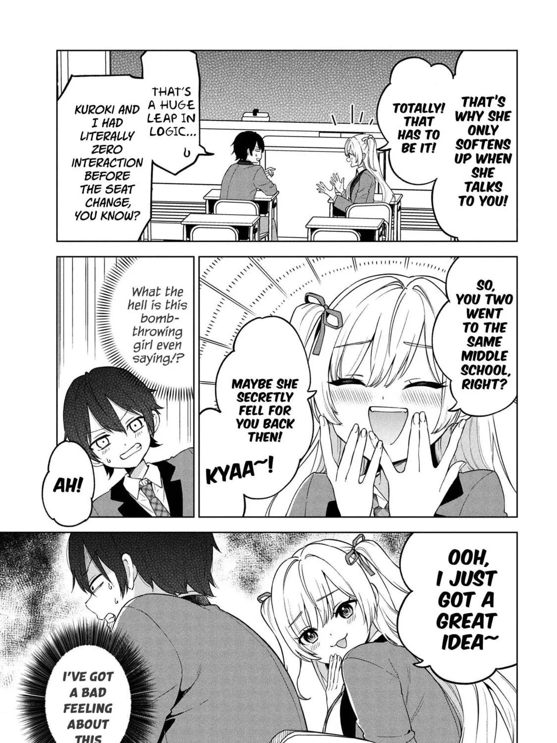 Read When the Introverted Me Got Surrounded by S-Tier Beauties After a Seat Change, a Secret Relationship Began Manga Online