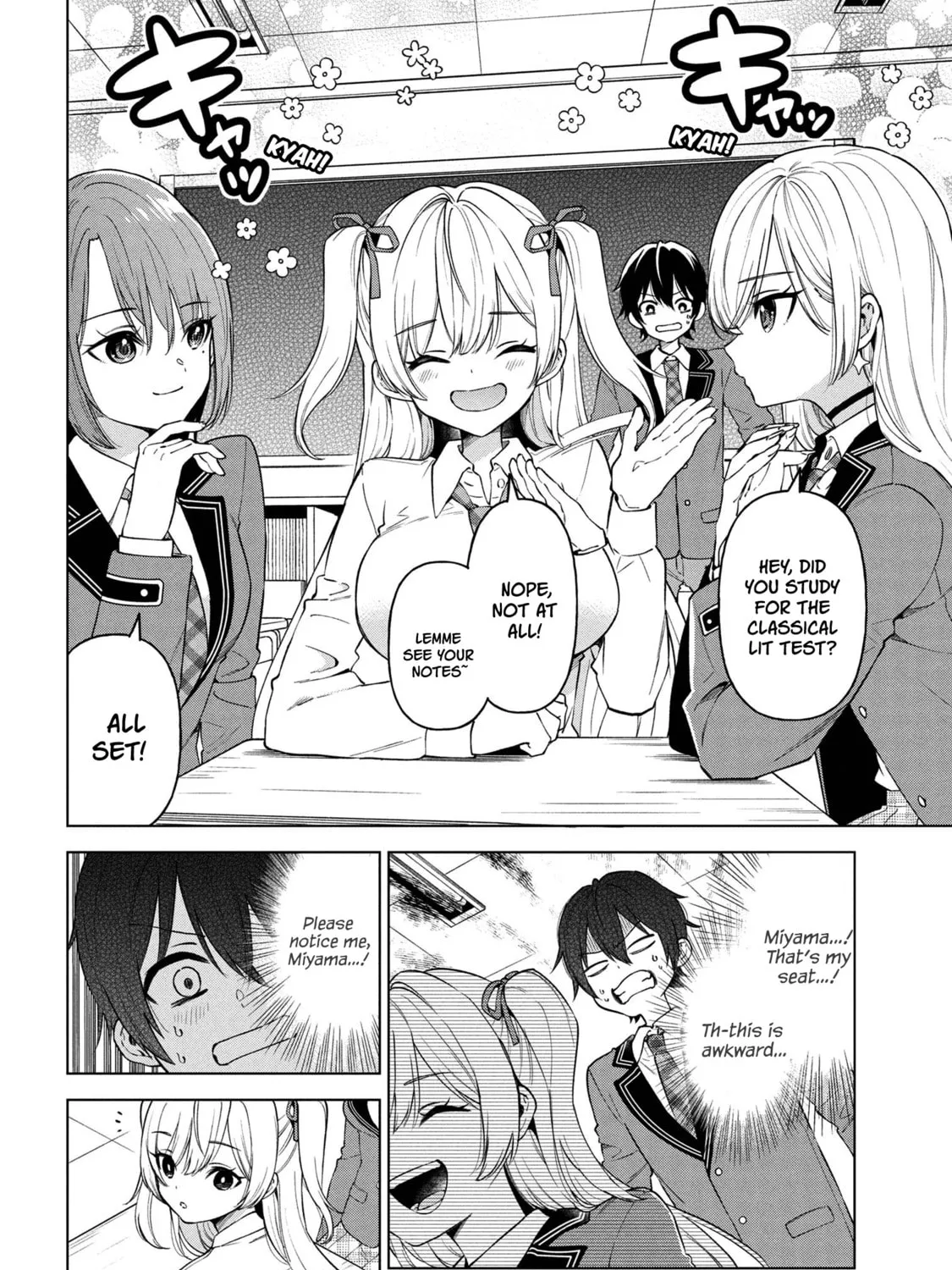 Read When the Introverted Me Got Surrounded by S-Tier Beauties After a Seat Change, a Secret Relationship Began Manga Online