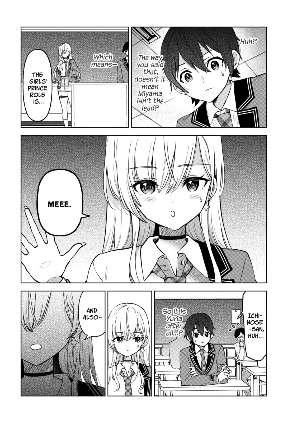 Read When the Introverted Me Got Surrounded by S-Tier Beauties After a Seat Change, a Secret Relationship Began Manga Online