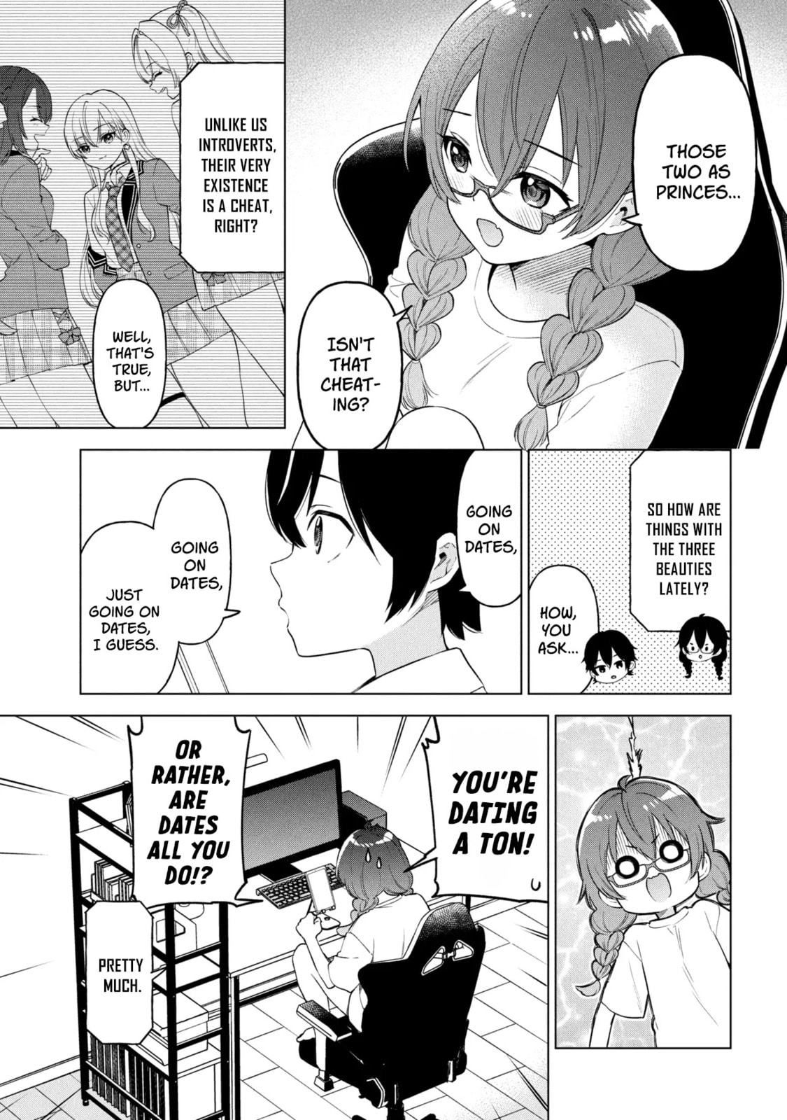 Read When the Introverted Me Got Surrounded by S-Tier Beauties After a Seat Change, a Secret Relationship Began Manga Online