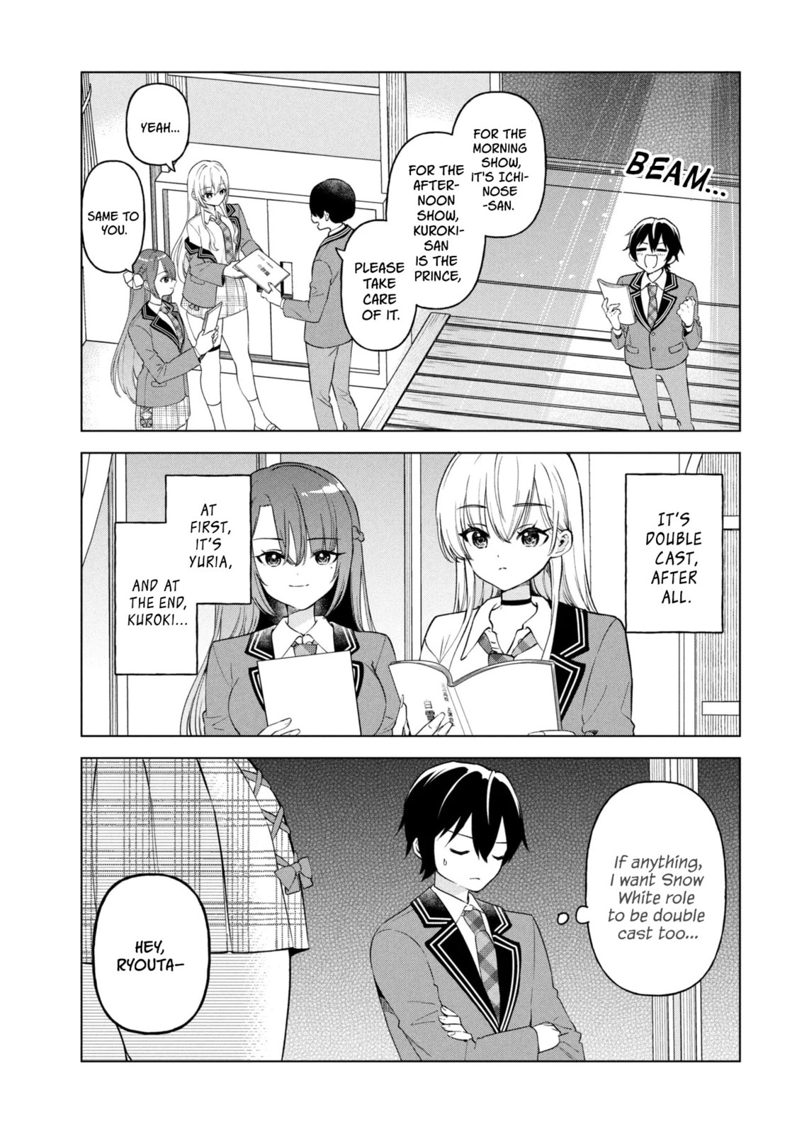 Read When the Introverted Me Got Surrounded by S-Tier Beauties After a Seat Change, a Secret Relationship Began Manga Online