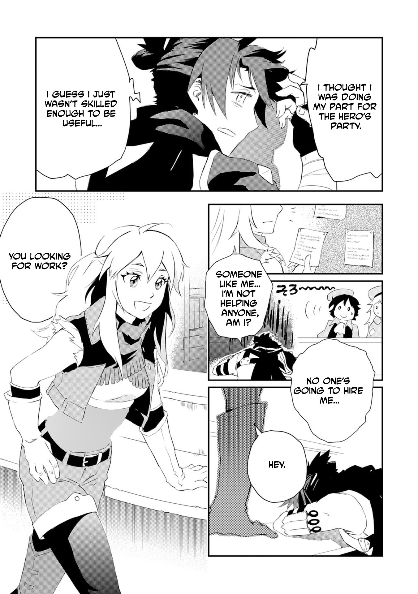 Read Yuusha Party o Kubi ni Natta Ninja, Shinobazu ni Ikimasu EN Manga Online