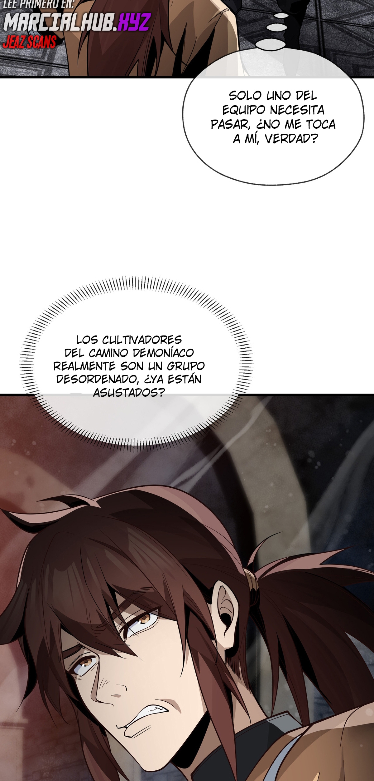 Read ¡Yo el Señor Demonio estoy siendo el objetivo de mis discípulas! ES Manga Online