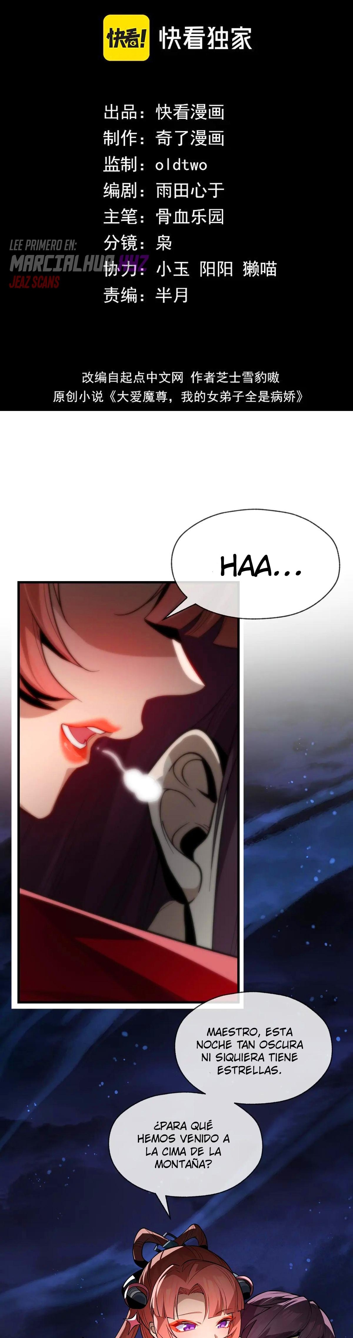 Read ¡Yo el Señor Demonio estoy siendo el objetivo de mis discípulas! ES Manga Online