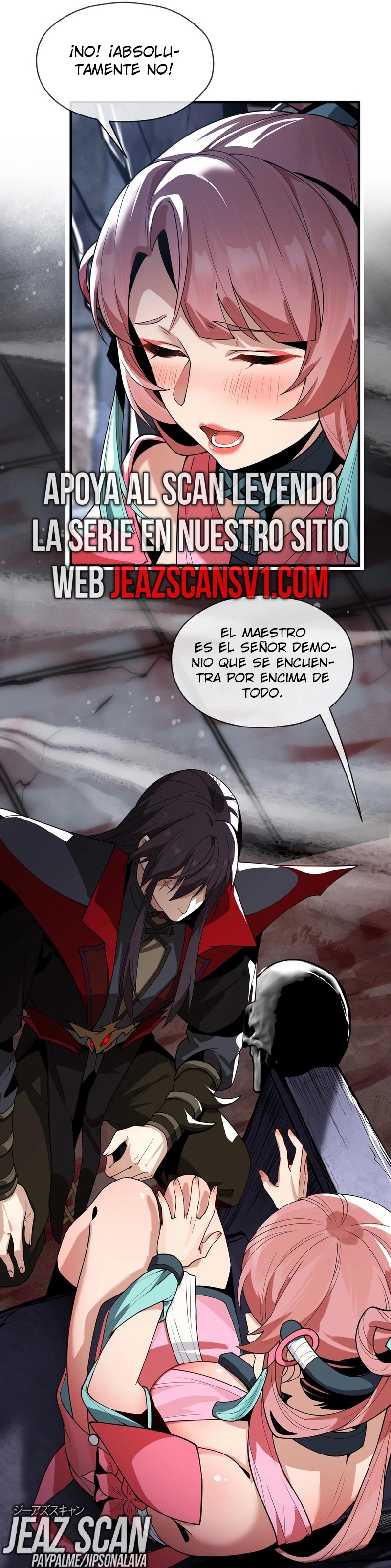 Read ¡Yo el Señor Demonio estoy siendo el objetivo de mis discípulas! ES Manga Online