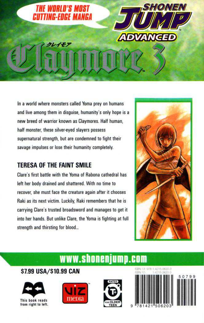 Read Claymore ES Manga Online