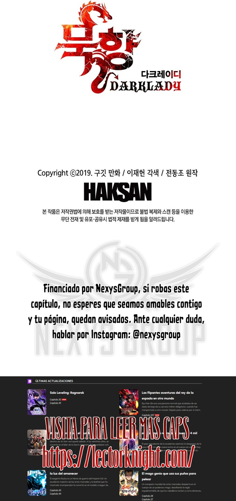 Read Dark Lady ES Manga Online