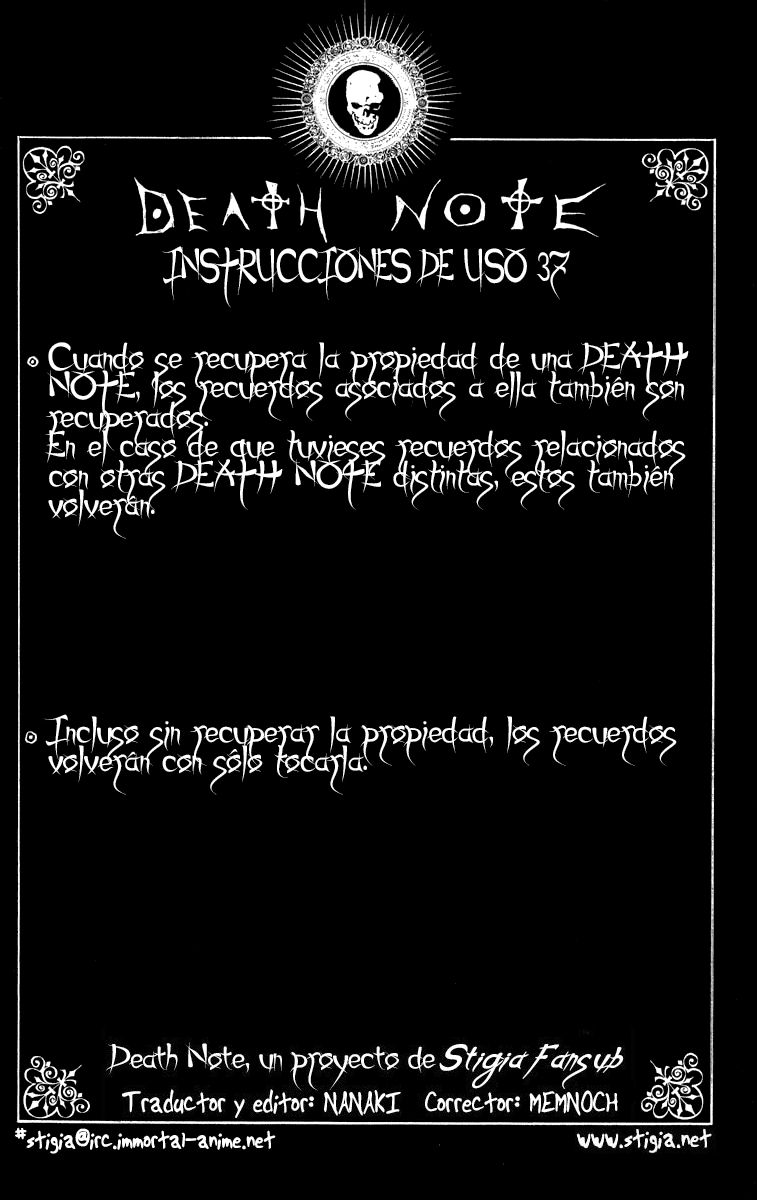 Read Death Note ES Manga Online