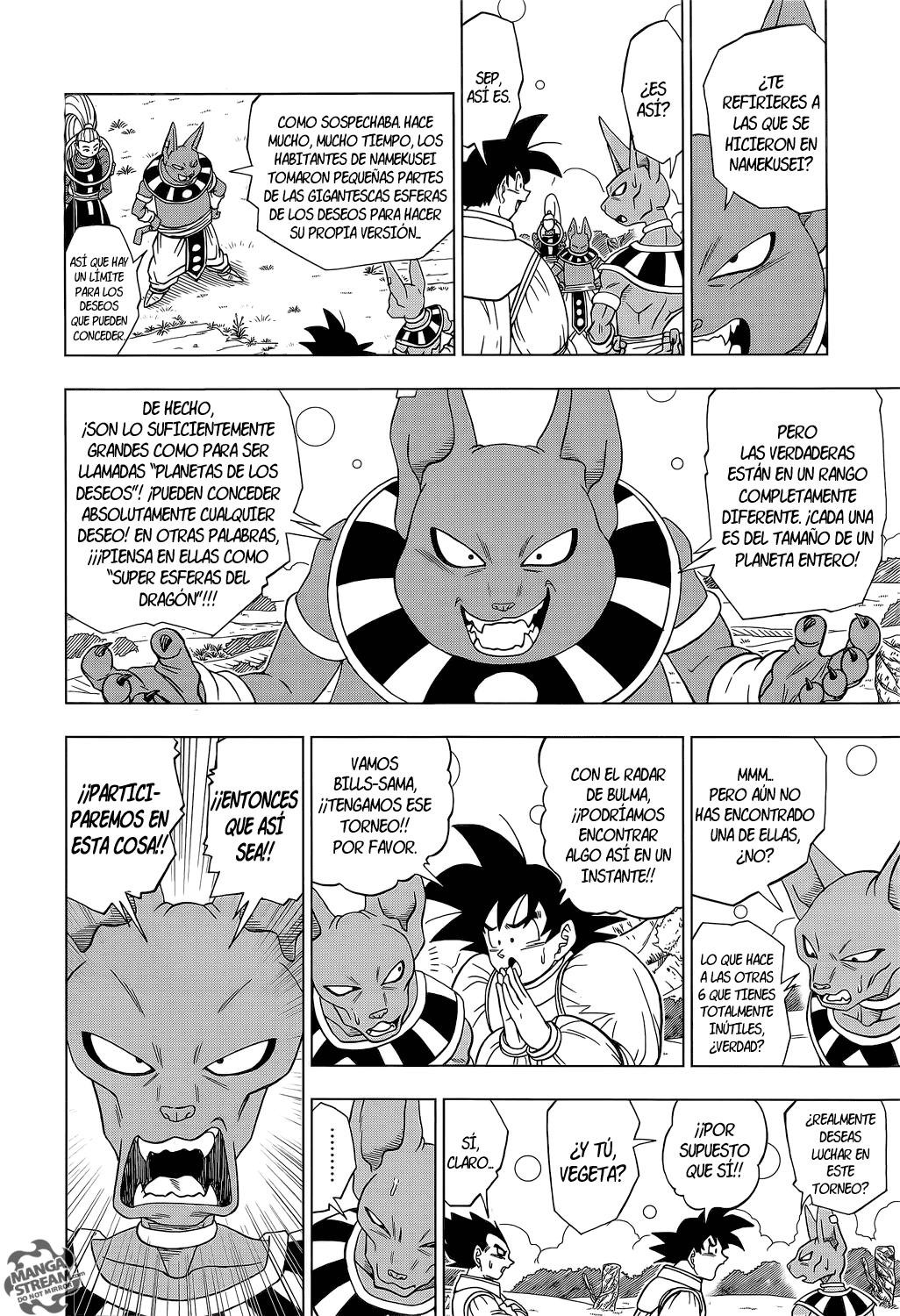 Read Dragon Ball Super ES Manga Online