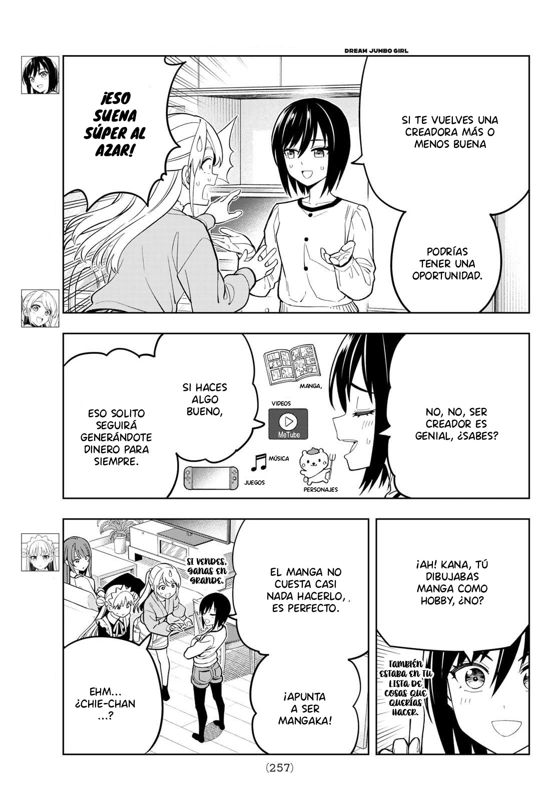 Read Dream☆︎Jumbo☆︎Girl ES Manga Online