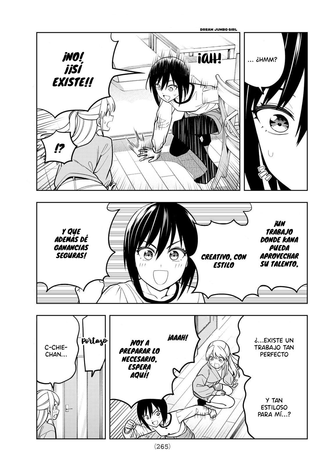 Read Dream☆︎Jumbo☆︎Girl ES Manga Online