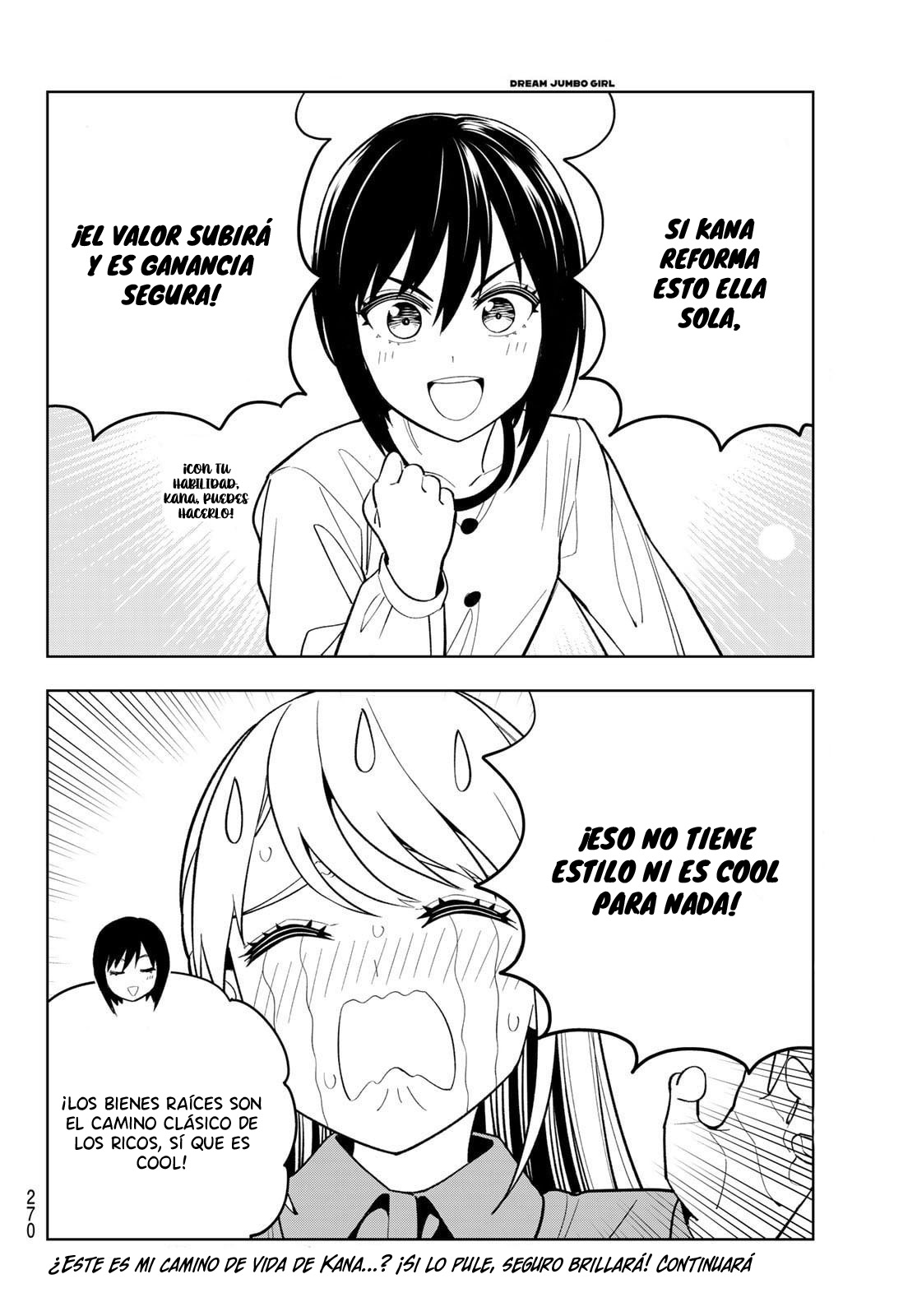 Read Dream☆︎Jumbo☆︎Girl ES Manga Online