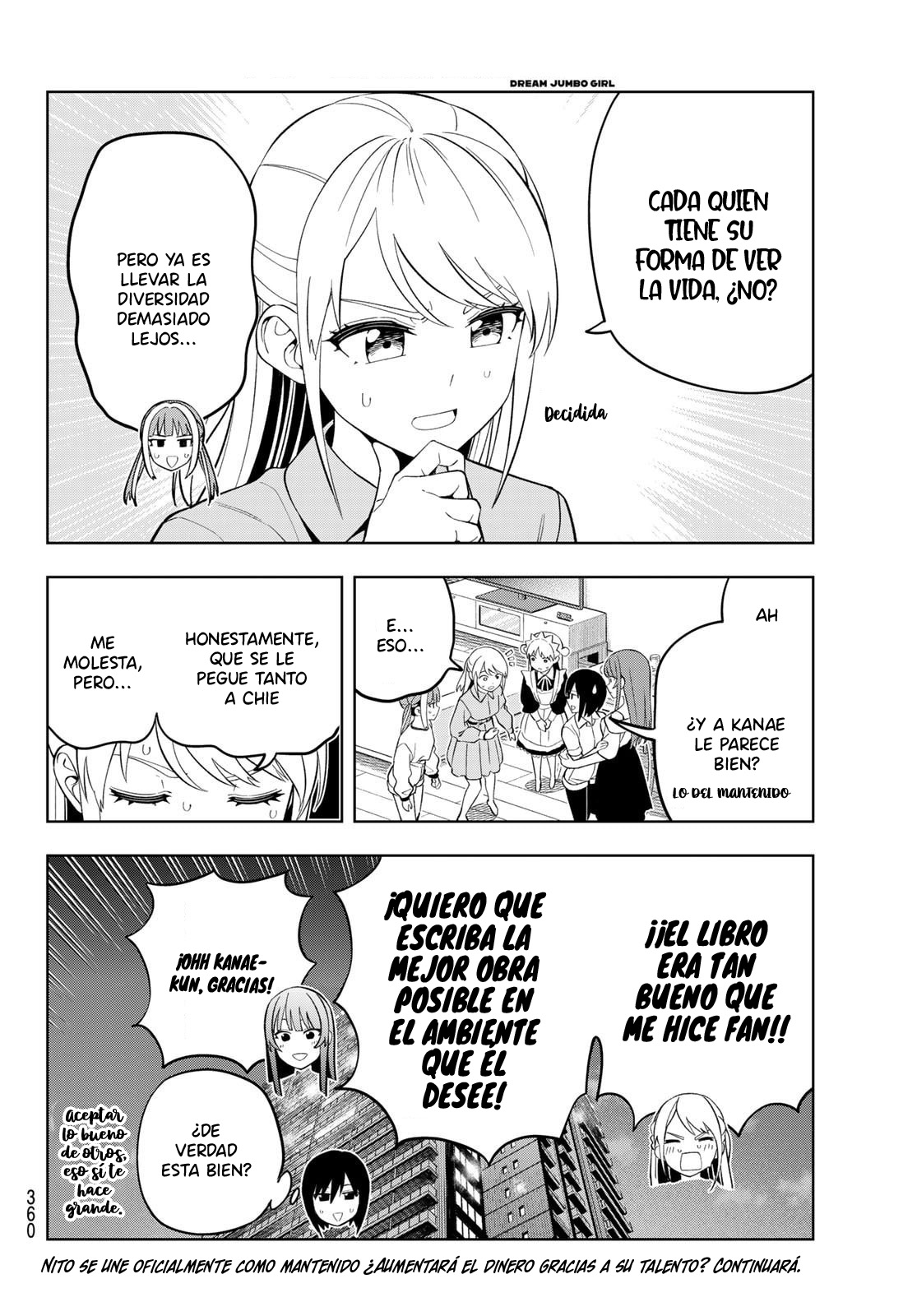 Read Dream☆︎Jumbo☆︎Girl ES Manga Online