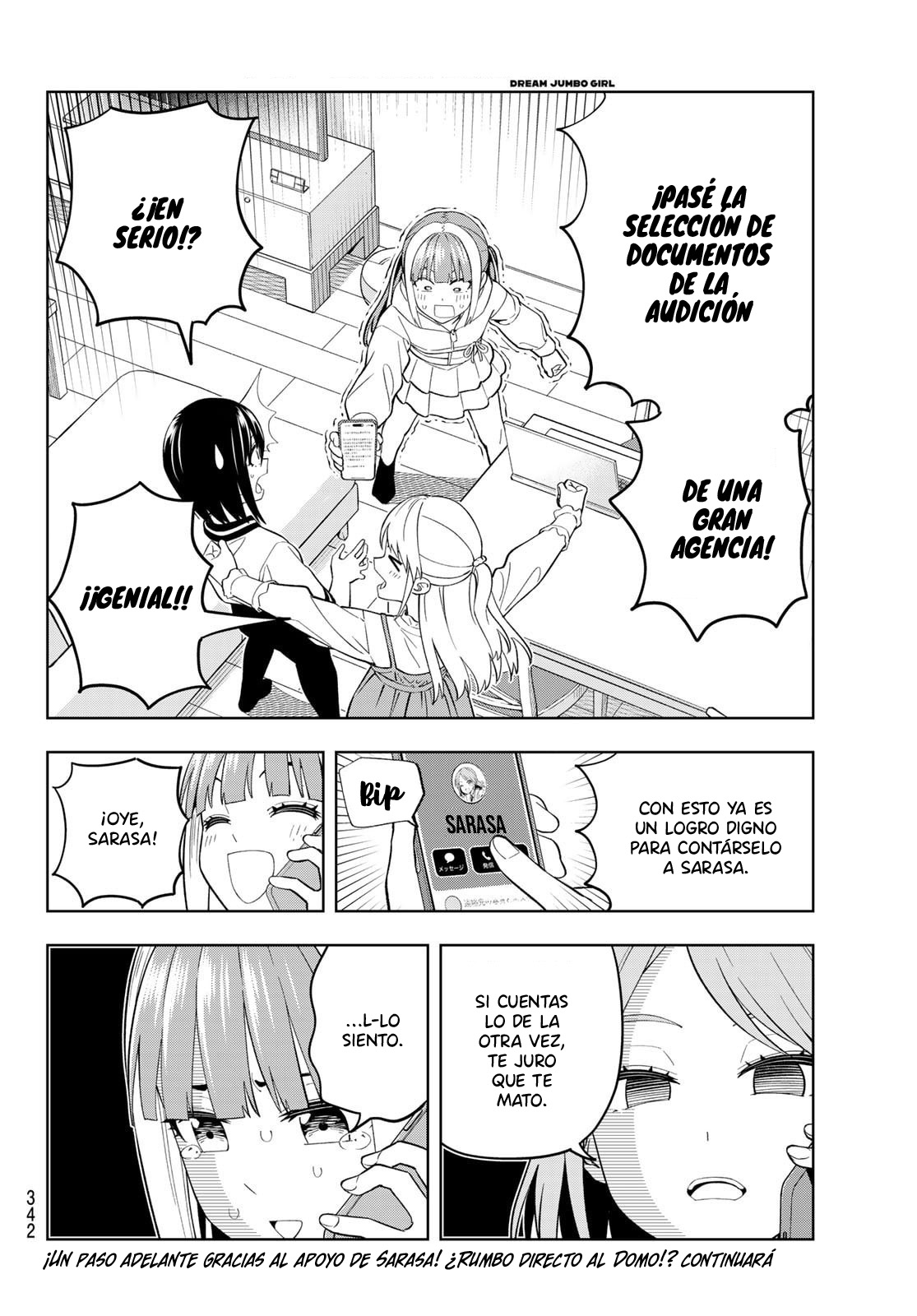 Read Dream☆︎Jumbo☆︎Girl ES Manga Online
