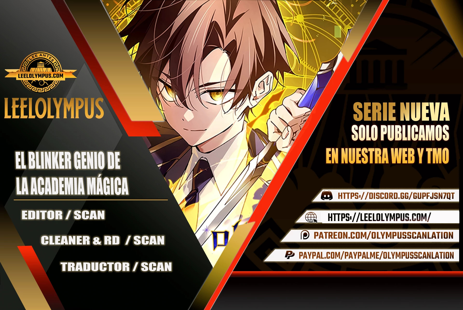 Read El Blinker genio de la academia mágica ES Manga Online