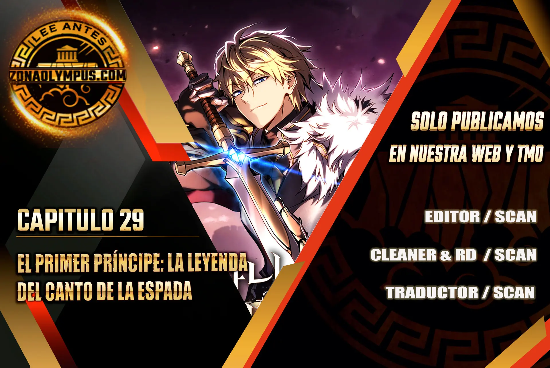 Read El Primer Príncipe_ La Leyenda Del Canto De La Espada ES Manga Online