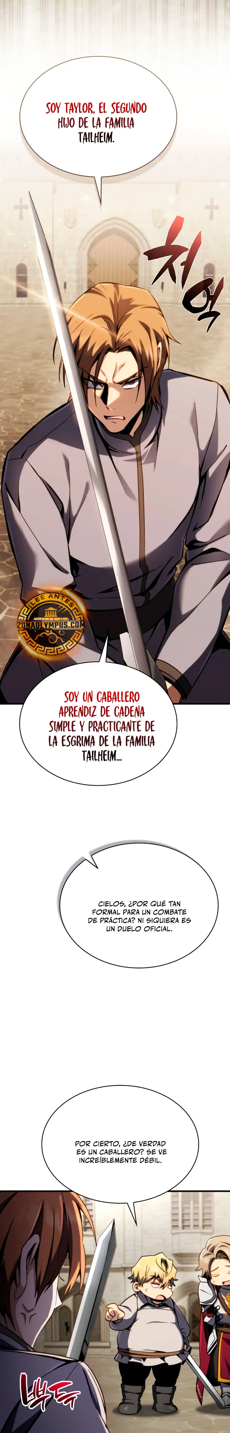 Read El Primer Príncipe_ La Leyenda Del Canto De La Espada ES Manga Online
