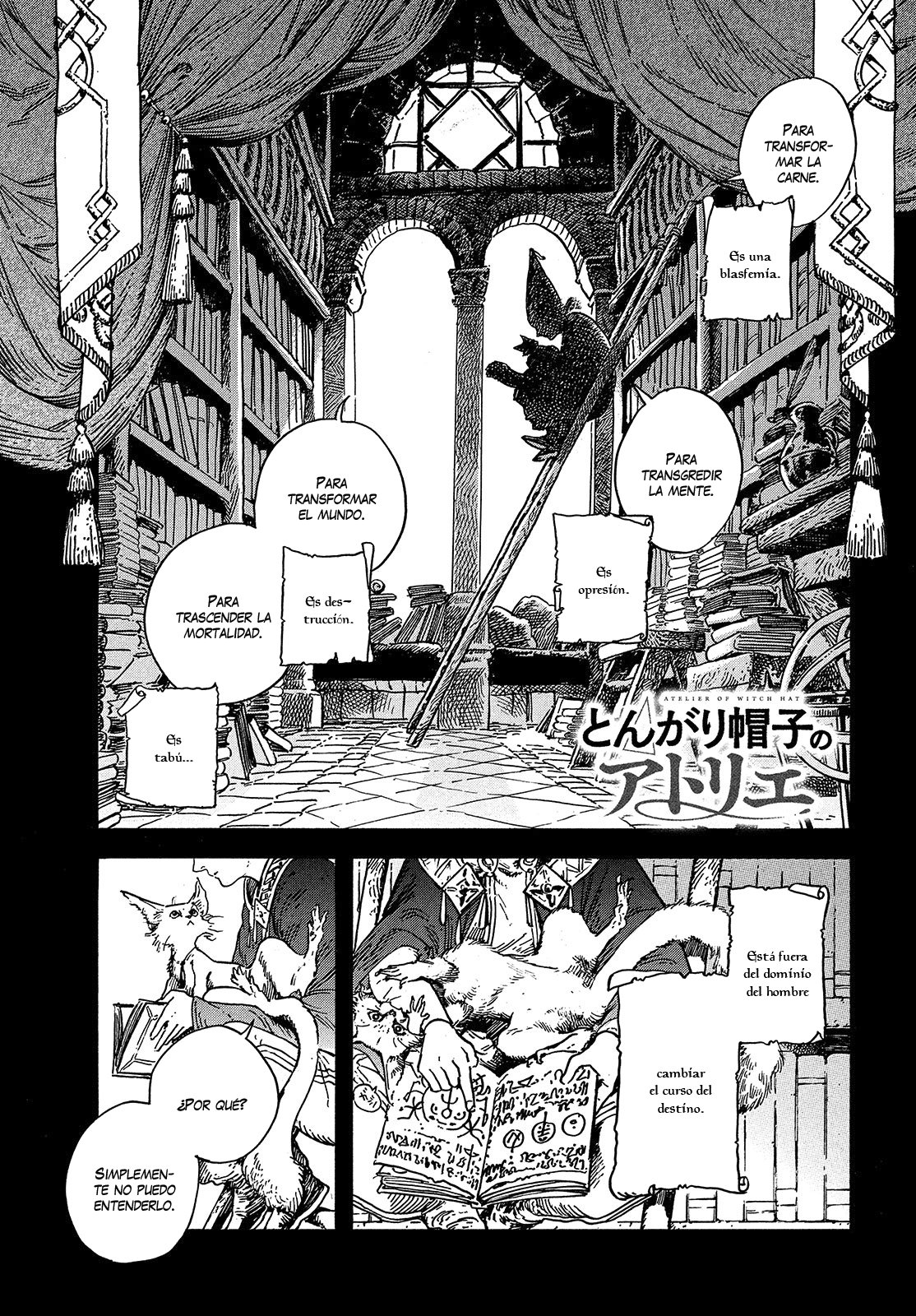 Read El atelier de sombreros de mago ES Manga Online