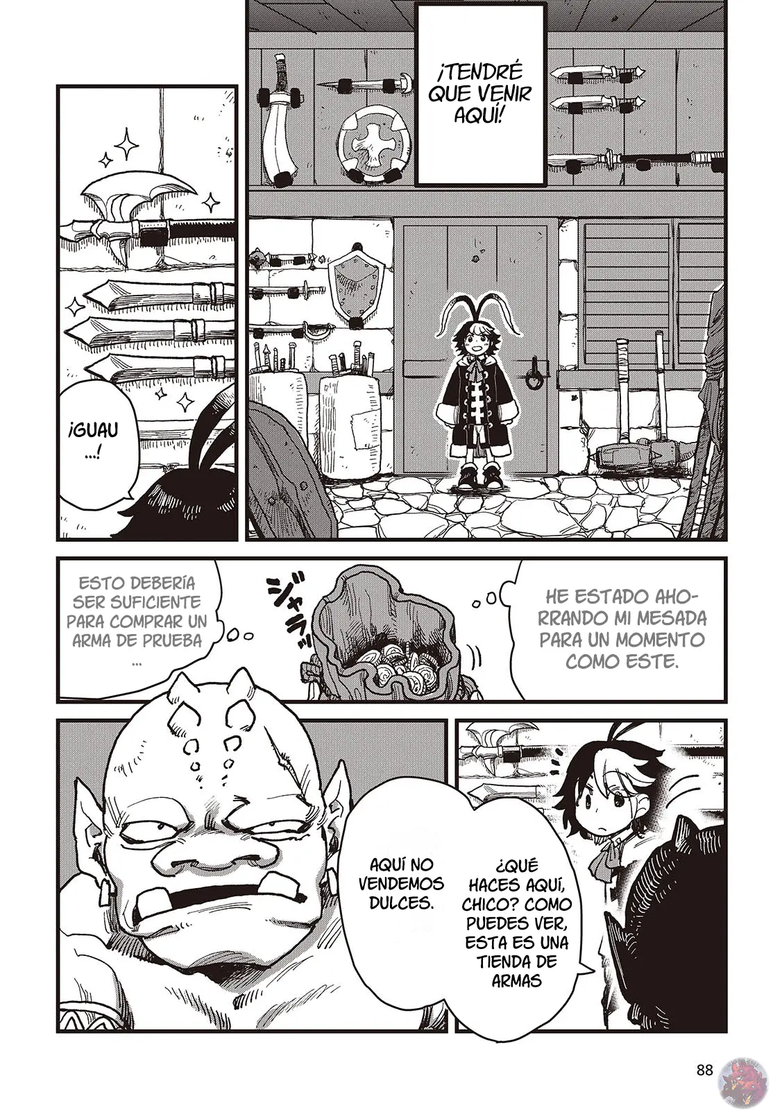 Read El hijo oculto del jefe final ES Manga Online