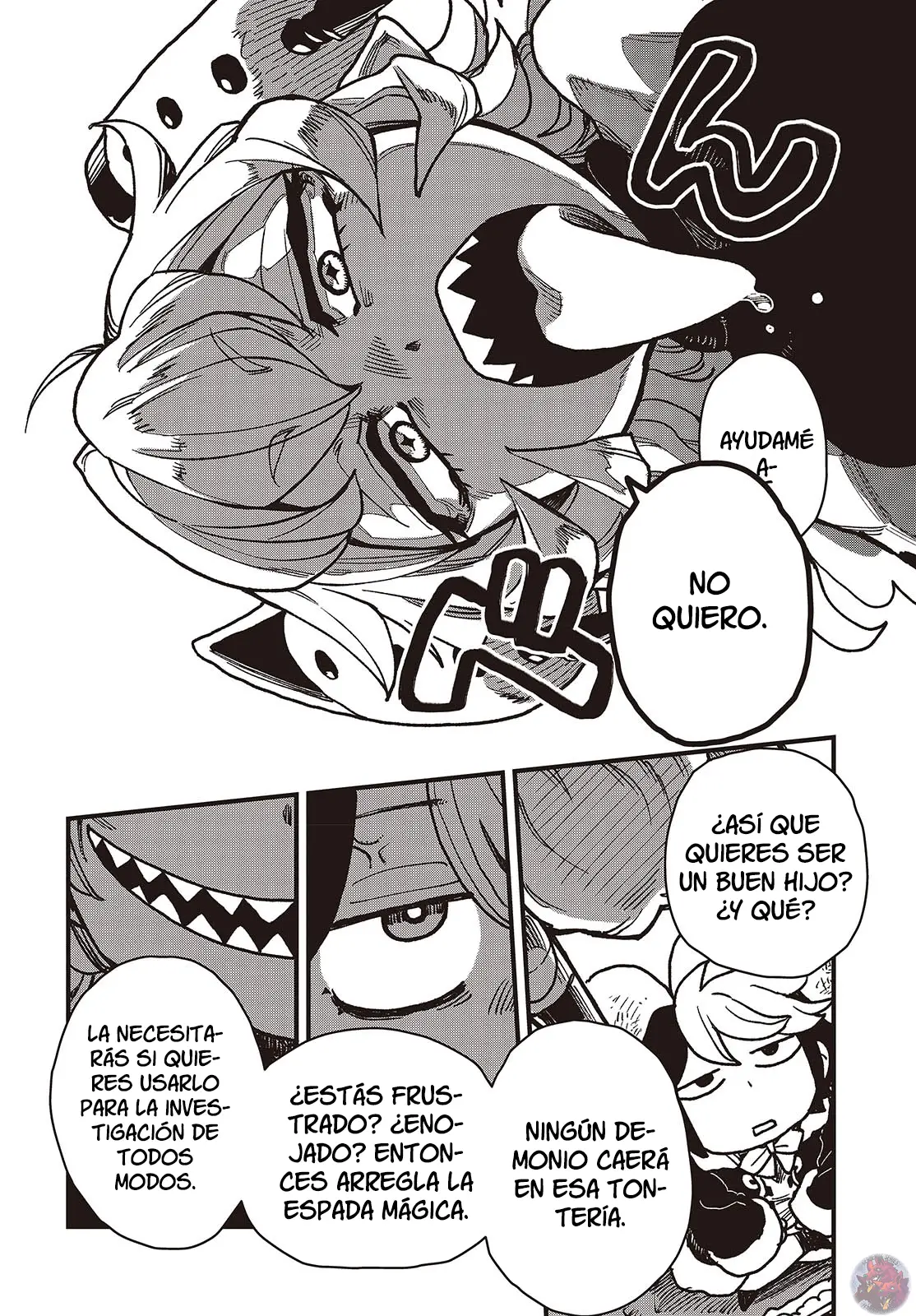 Read El hijo oculto del jefe final ES Manga Online