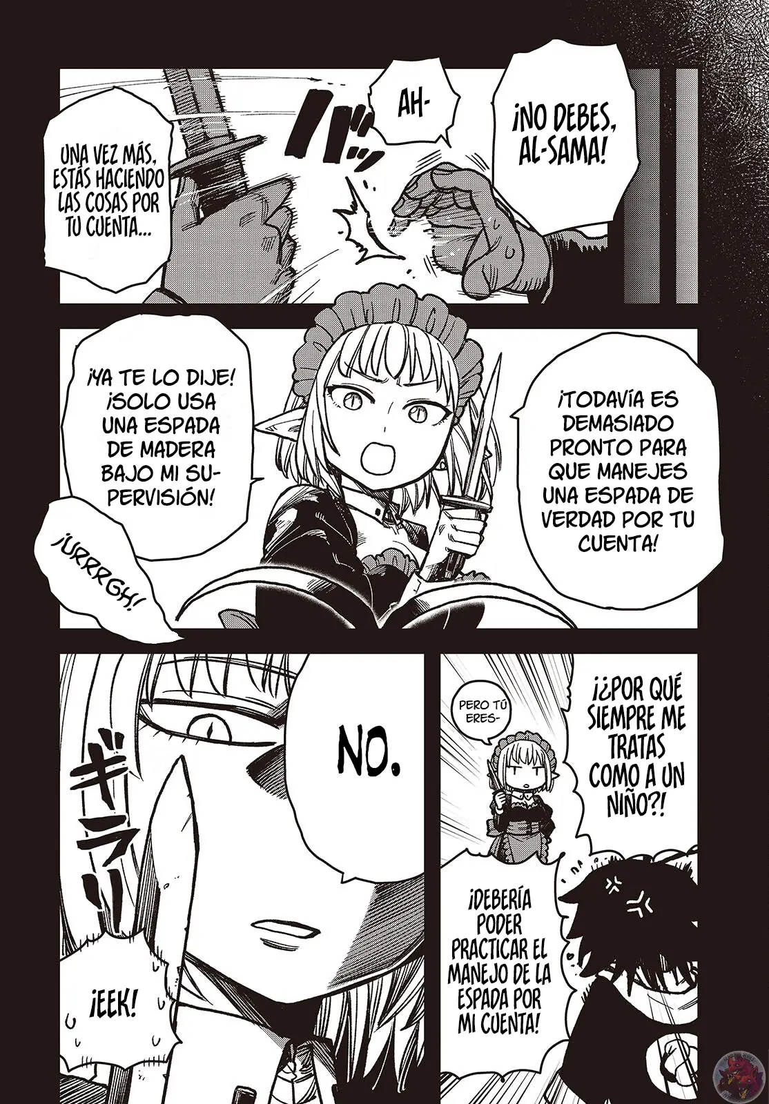 Read El hijo oculto del jefe final ES Manga Online