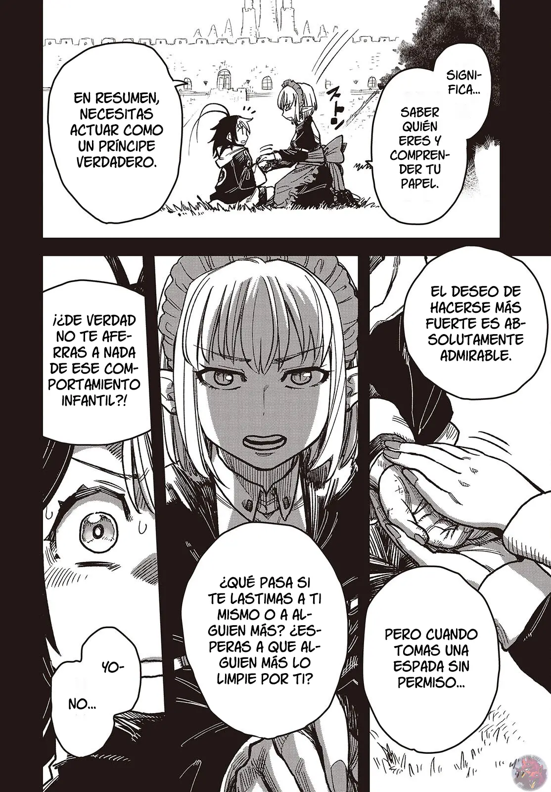 Read El hijo oculto del jefe final ES Manga Online