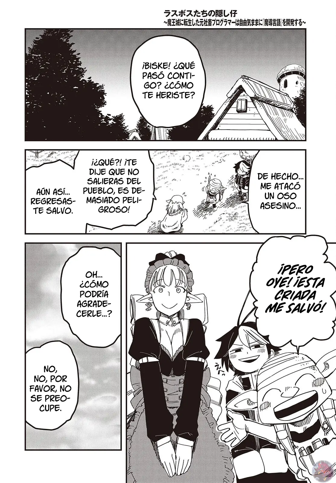 Read El hijo oculto del jefe final ES Manga Online